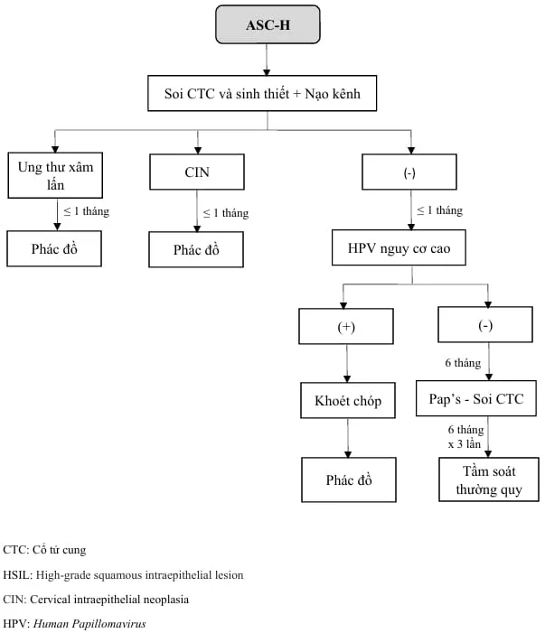 Quản lý ASC-H - Bệnh viện Từ Dũ